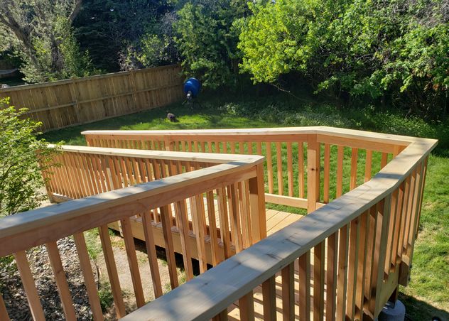 handicap ramp in Bozeman built by Hutch Construction