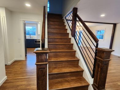 New stairs